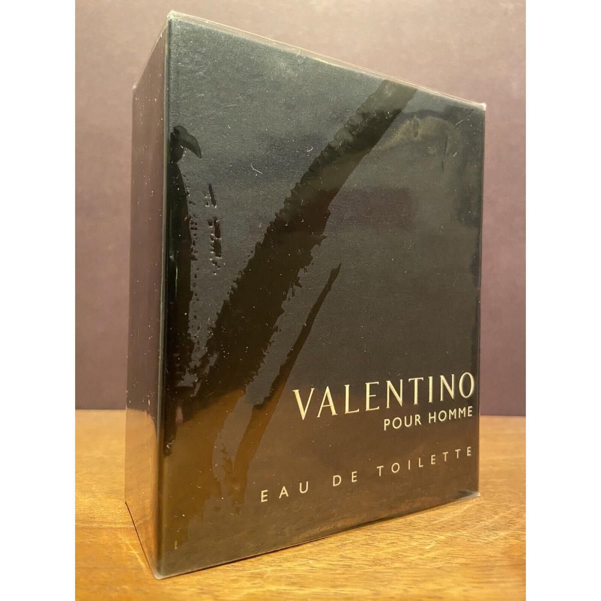 V Valentino Pour Homme 3.3 Oz / 100 ml Eau De Toilette Spray Box Rare