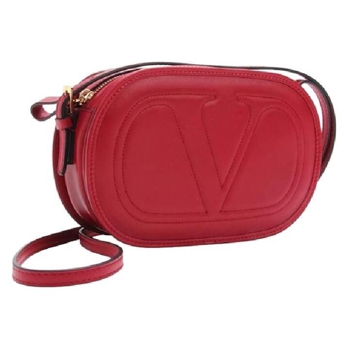 Valentino Garavani Red Leather Shoulder Bag 2150.00