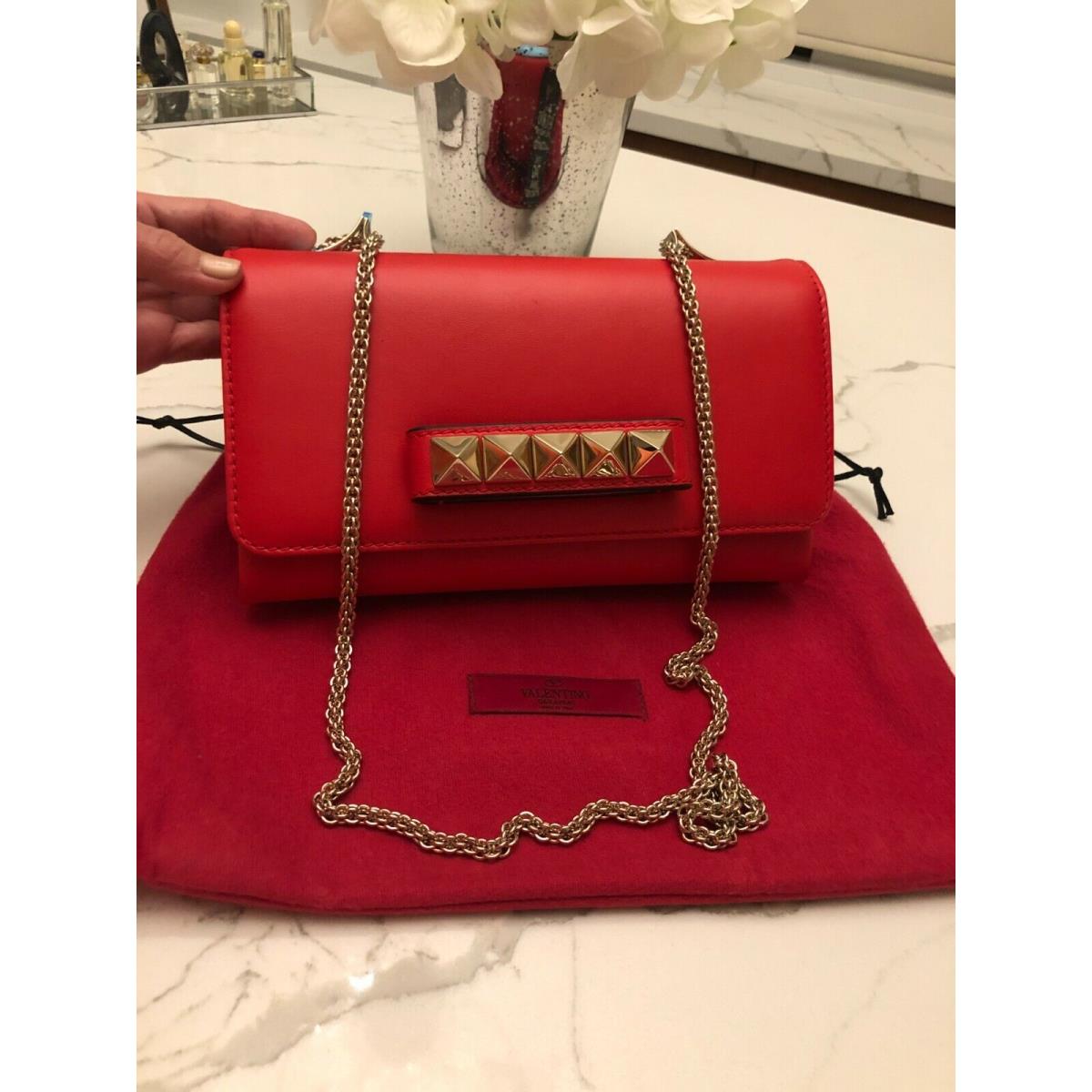 Valentino Garavani Va-va-voom Red Shoulder Bag / Clutch