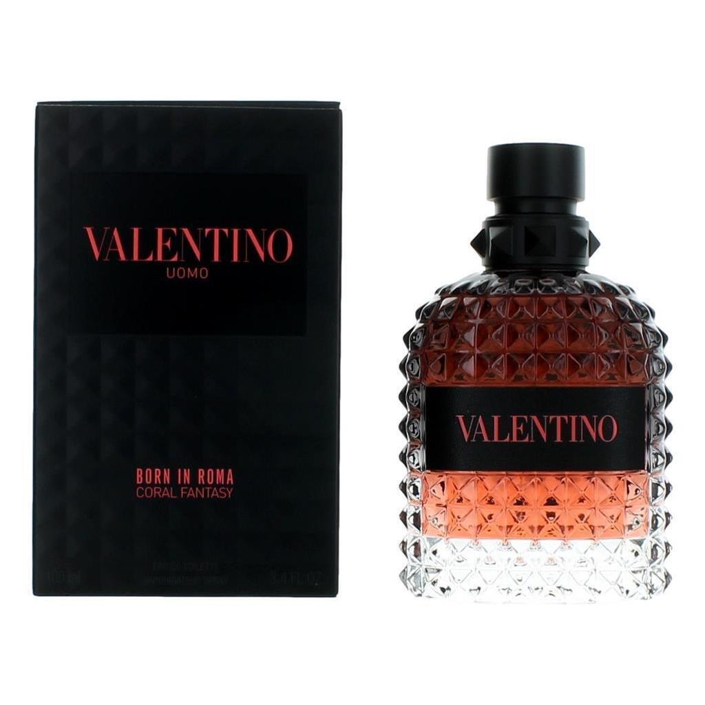 Valentino Uomo Born In Roma Coral Fantasy 3.4oz Eau De Toilette Spray Men