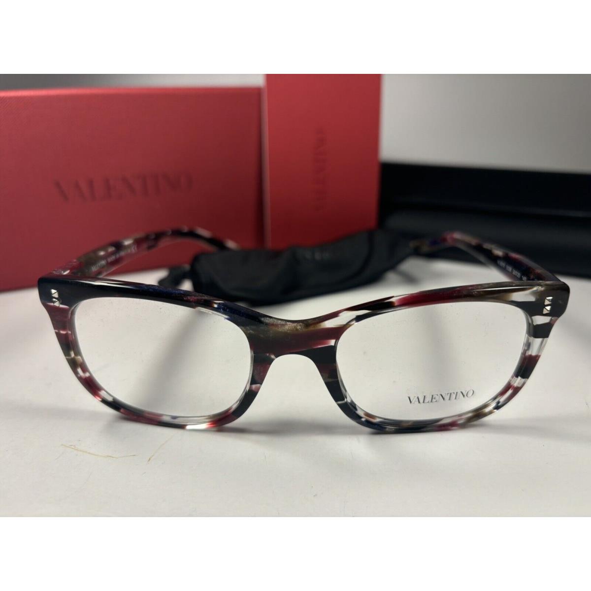 Valentino 3010 Multicolored 5039 Eyeglasses Frames 50/20/140