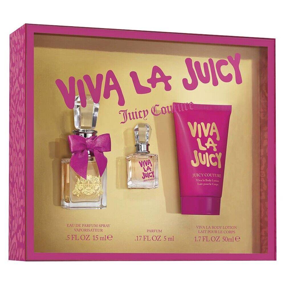 Viva La Juicy Juicy Couture 3 Piece Perfume Gift Set