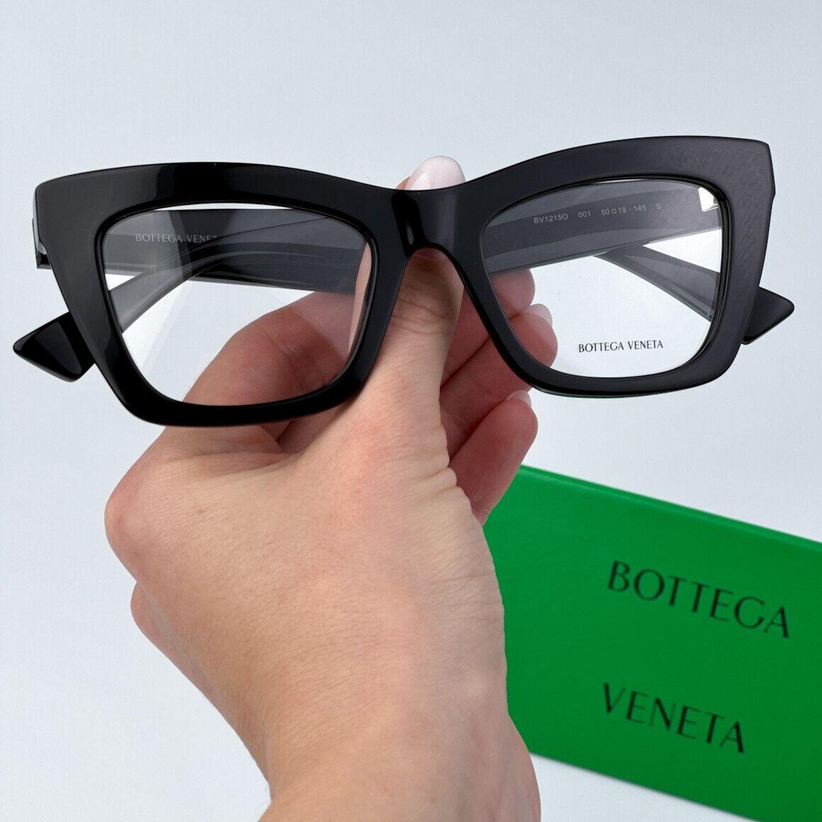 Bottega Veneta BV1215O 001 Black Demo Cat Eye Women Eyeglasses