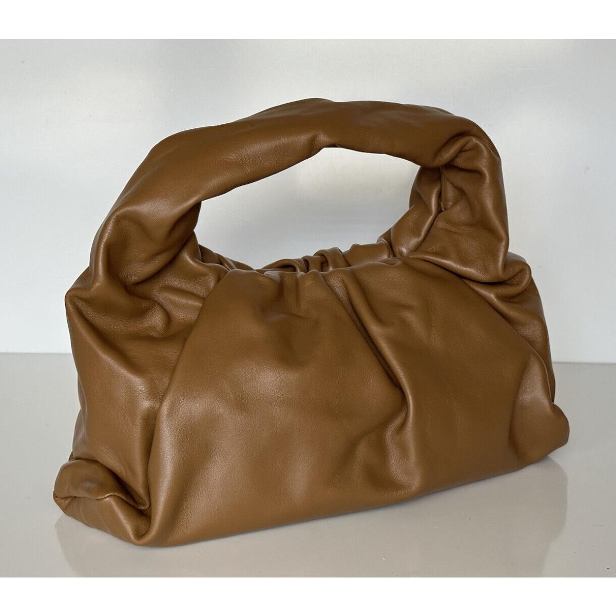 Bottega Veneta Medium Leather Shoulder Hobo Bag Teak-gold 610524 Italy