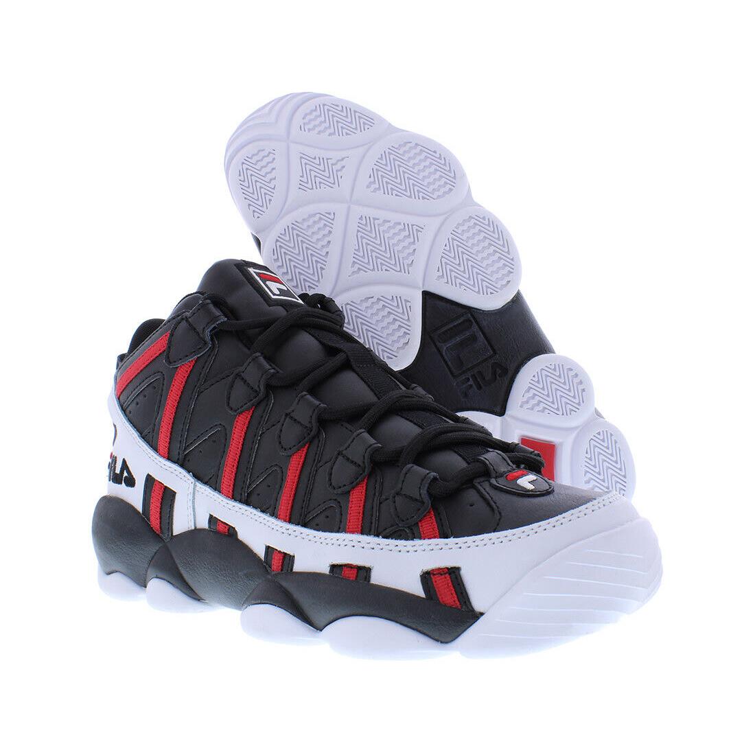 Fila Stackhouse Spaghetti Mens Shoes Size 7.5 Color: White/black/red - White/Black/Red, Main: White