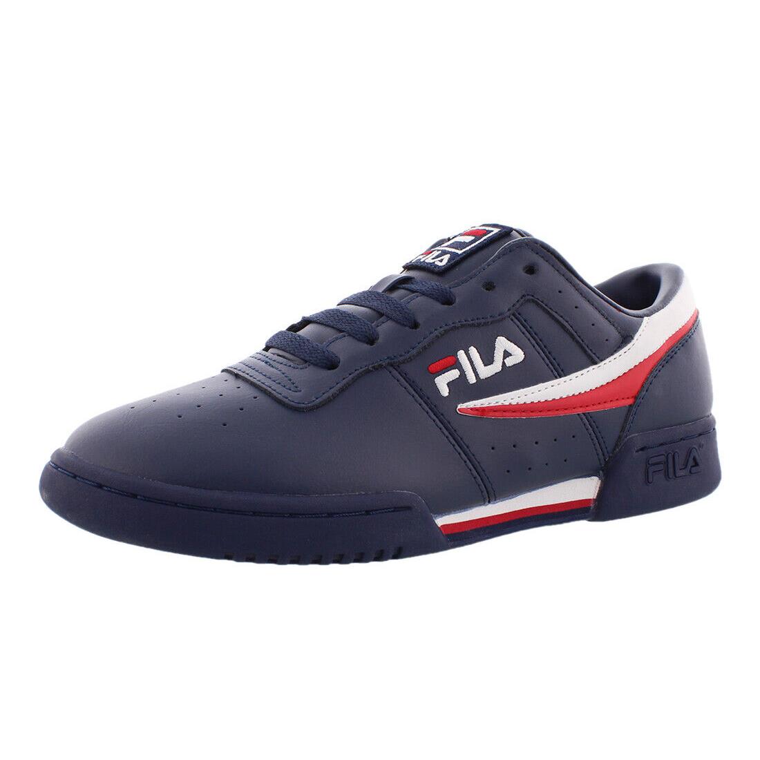 Fila Original Fitness Fitness Mens Shoes Size 8 Color: Navy/white/red - Blue, Full: Navy/White/Red