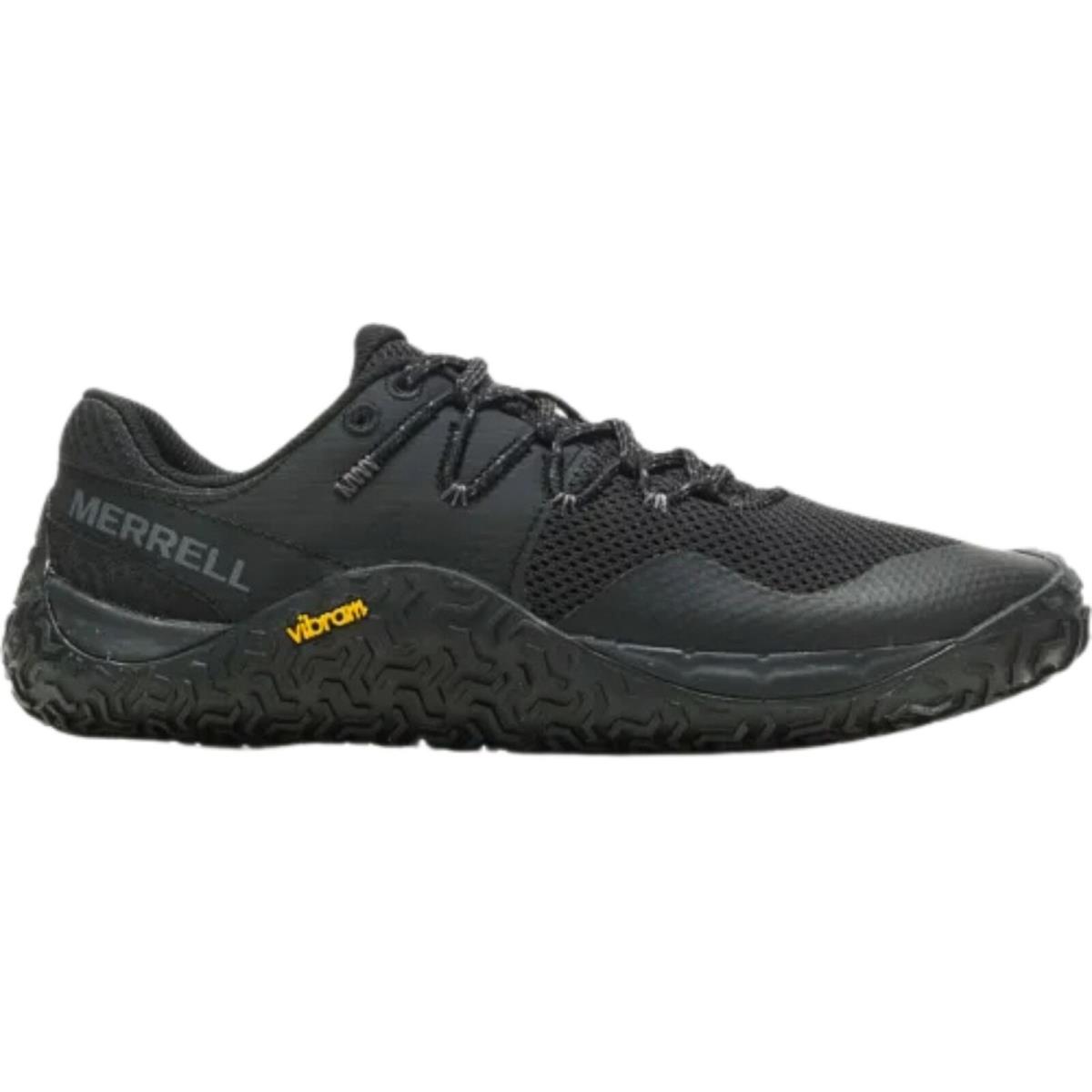 Merrell Trail Glove 7 Women`s Trail Running Shoes Black/black W7