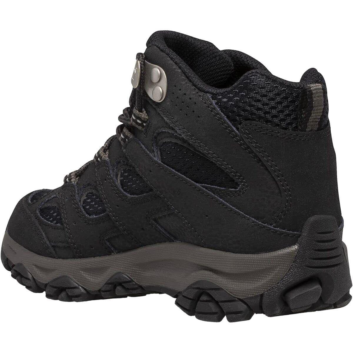 Merrell Moab 3 Mid Wtrpf Hiking Shoe Black 11.5 US Unisex Big Kid