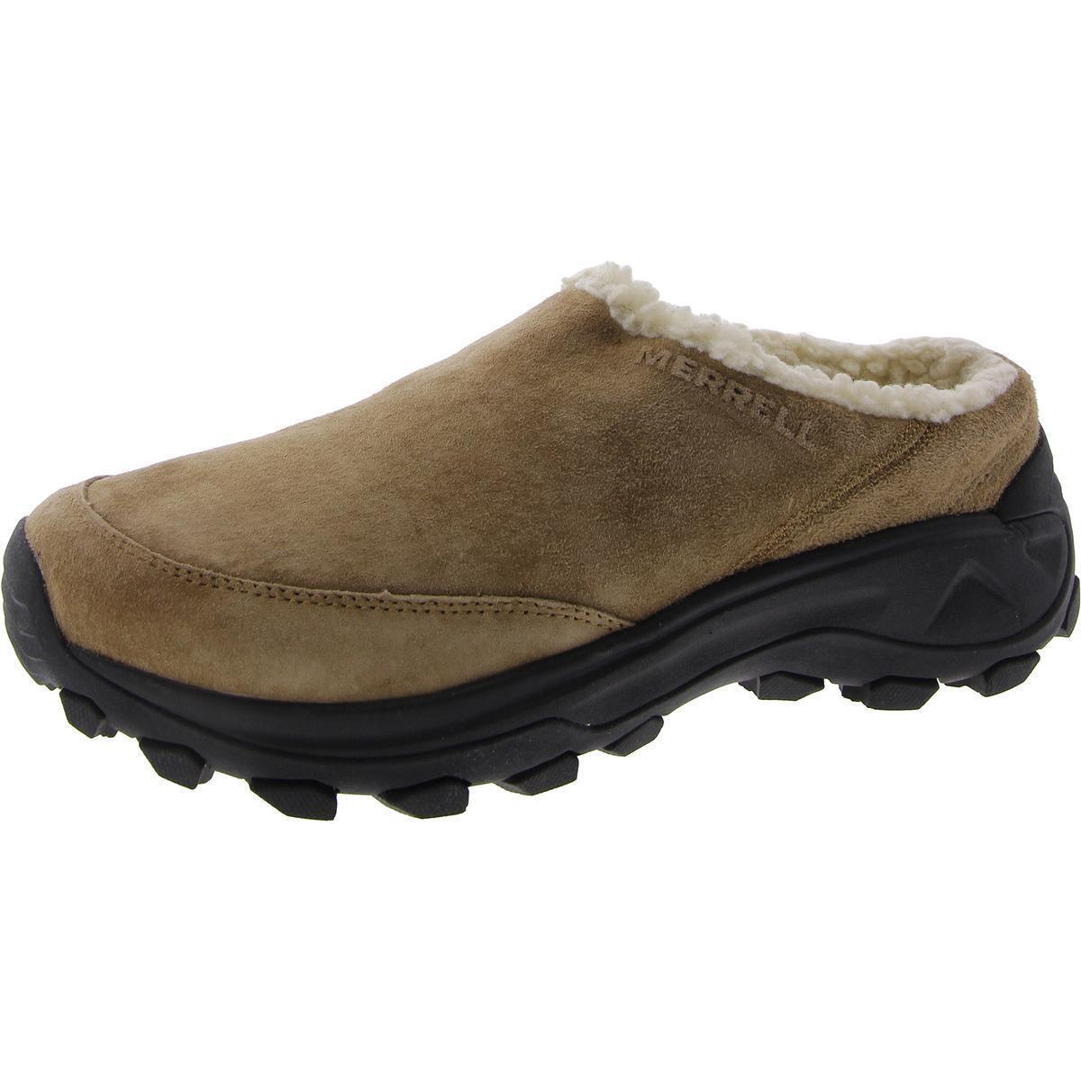 Merrell Womens Winter Slide Tan Slip-on Sneakers 9.5 Medium B M Bhfo 2268