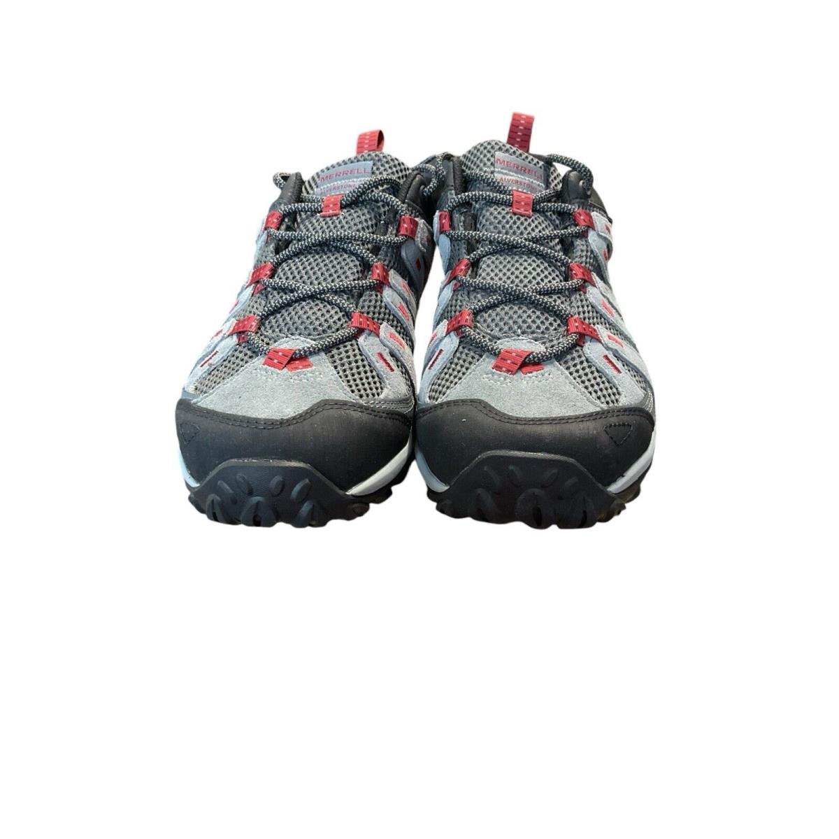 Merrell Alverstone 2 Grey Waterproof Hiking Shoes Men`s Size 10 W JO37171W