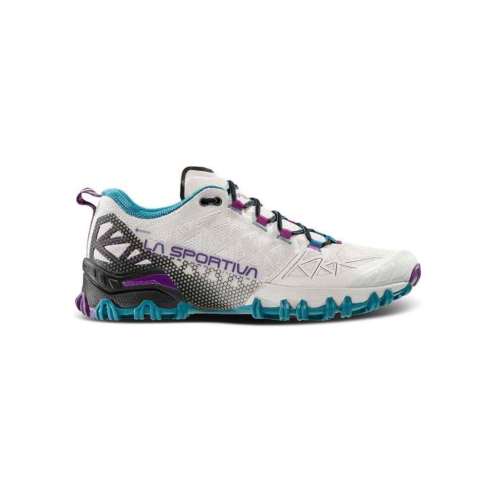 La Sportiva Bushido II Gtx Womens Trail Running Shoes US 6.5 Eur 37.5 Light Grey