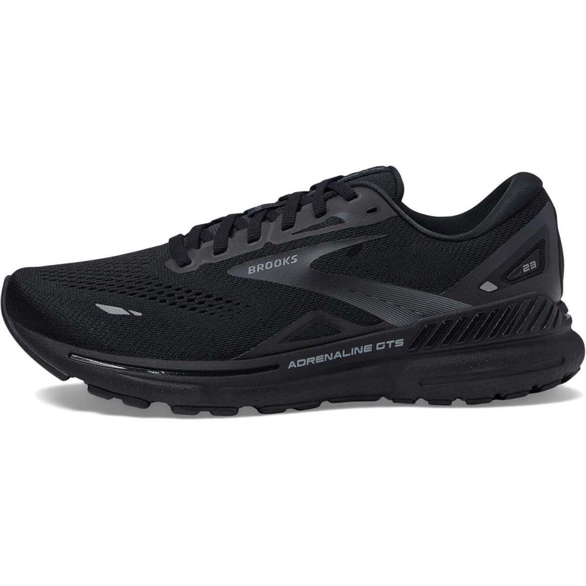 Brooks Z8120 Mens Black Adrenaline Gts 23 Running Shoes Size 13W - Black