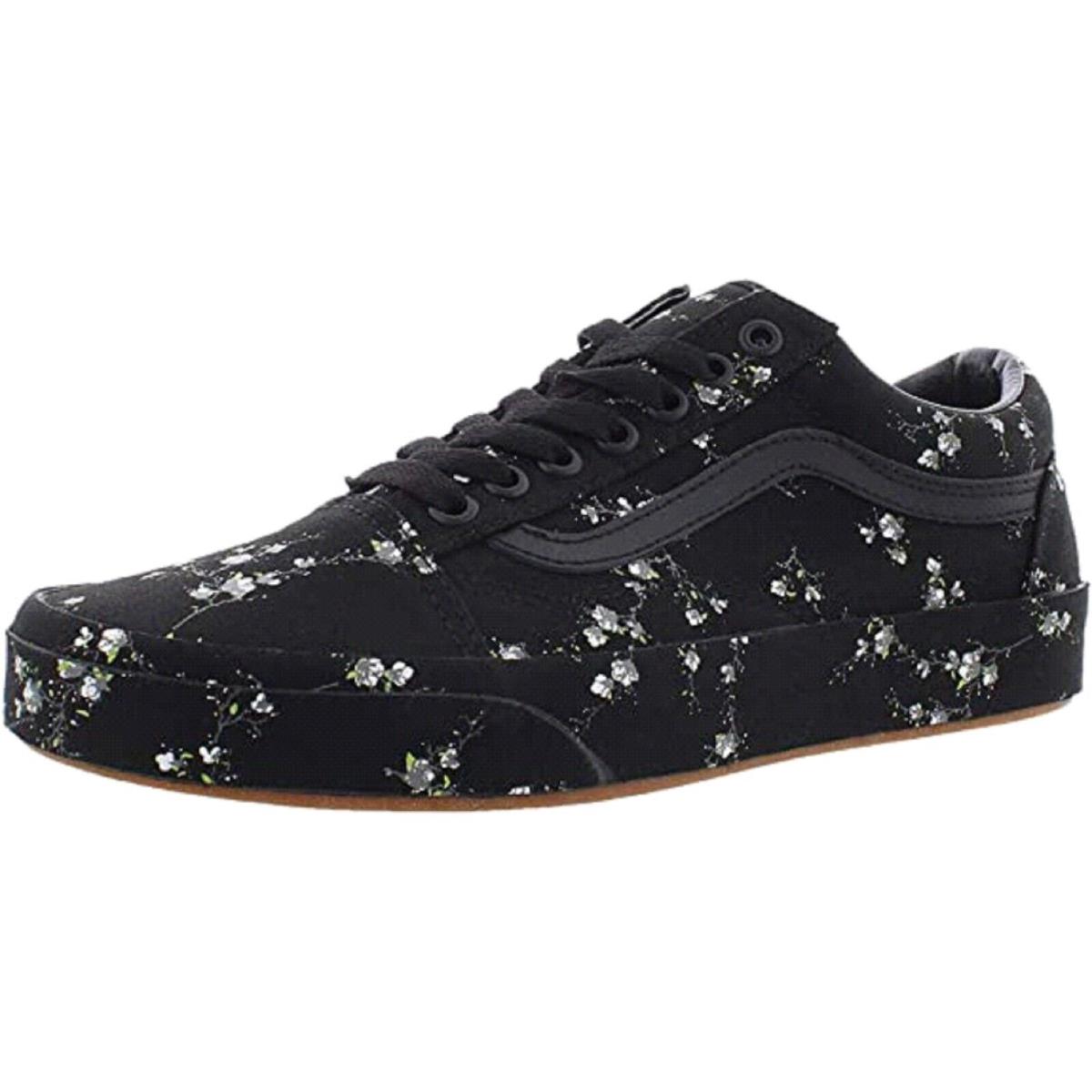 Vans Old Skool Unisex Adult Sneakers Midnight Floral - Men`s 4.5 / Women`s 6 - (Midnight Floral) Black
