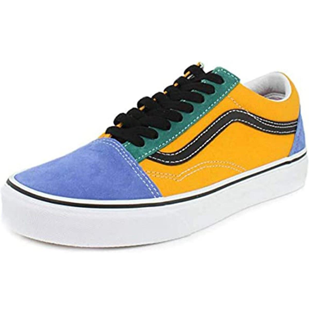 Vans Old Skool Unisex Adult Sneakers Cadmium Yellow/tidepool