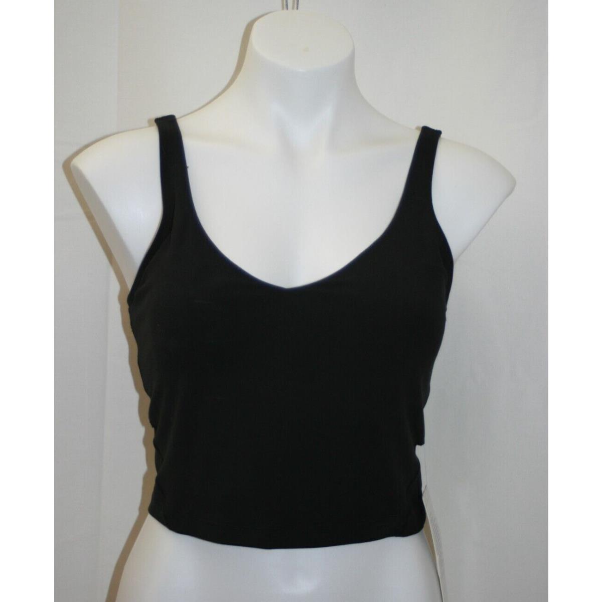 Lululemon Women`s Align Tank Solid Black LW1BSWS Top Size: 10