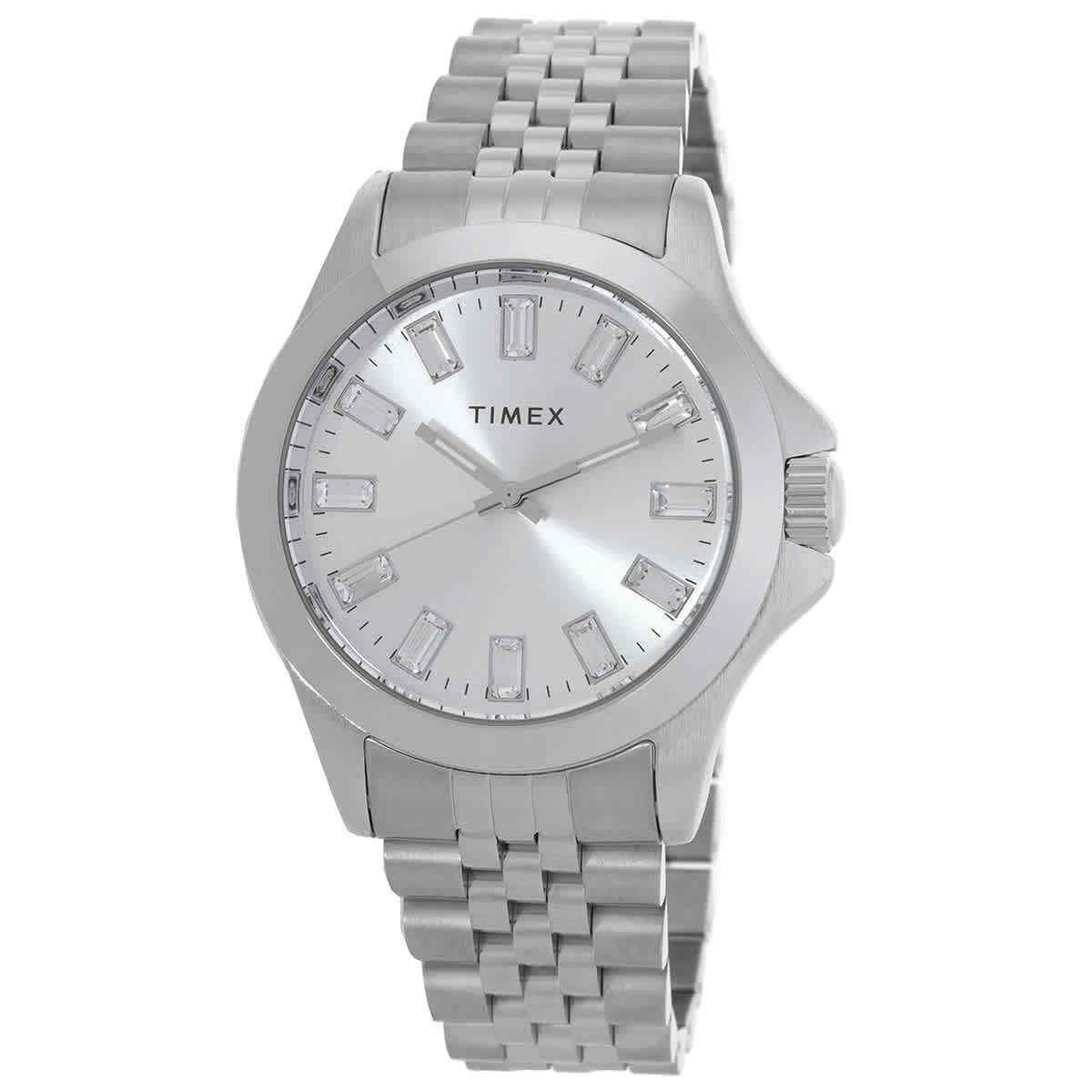 Timex Kaia Quartz Silver Dial Ladies Watch TW2V79900