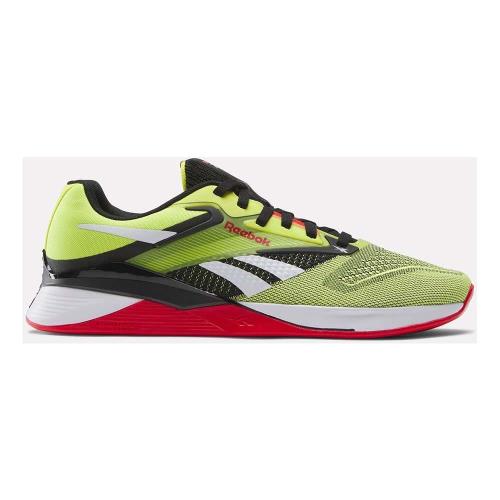 Reebok Men`s Nano X4 Hypgrn/black/vecred Cross Training Shoes - ID5503 - Green