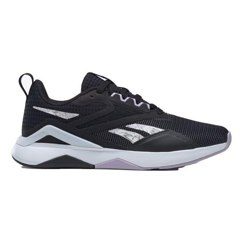 Reebok Women`s Nanoflex TR 2.0 Black Cross Training Shoes - 100062627