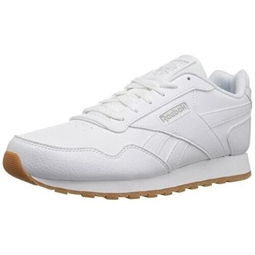 Reebok Womens Classic Harman Running Shoe White Steel Gum Cm9940 Size Options - White/ Steel/ Gum