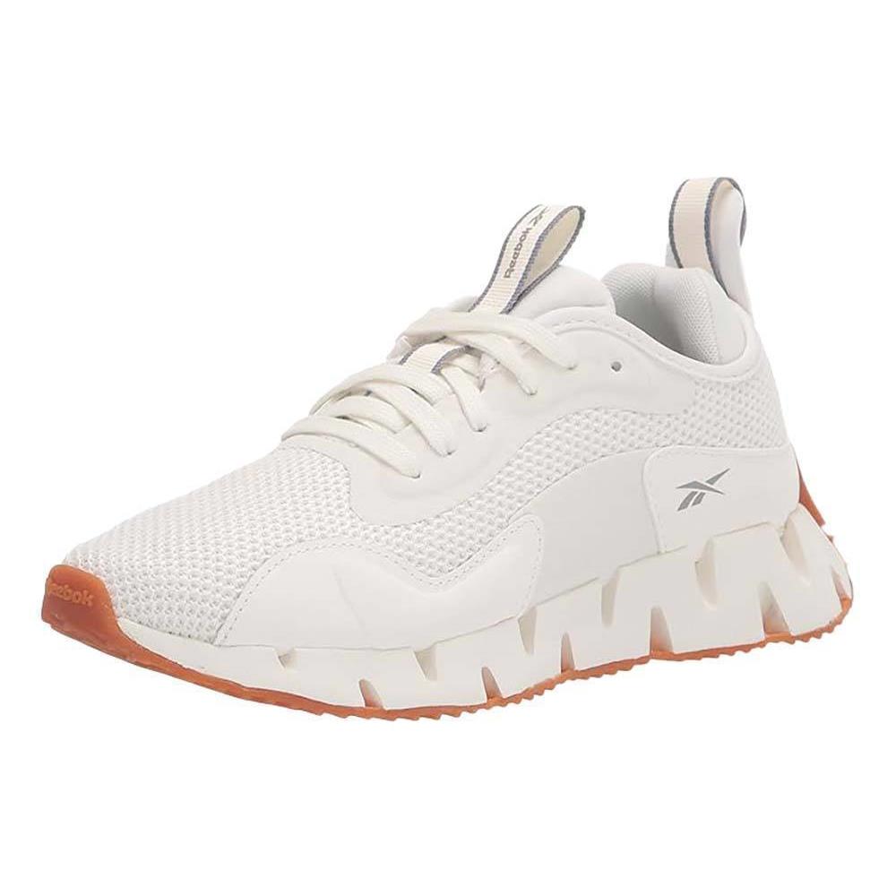 Reebok Women`s Zig Dynamica Clw Chalk/grey/gum Running Shoes - IF5948 - White