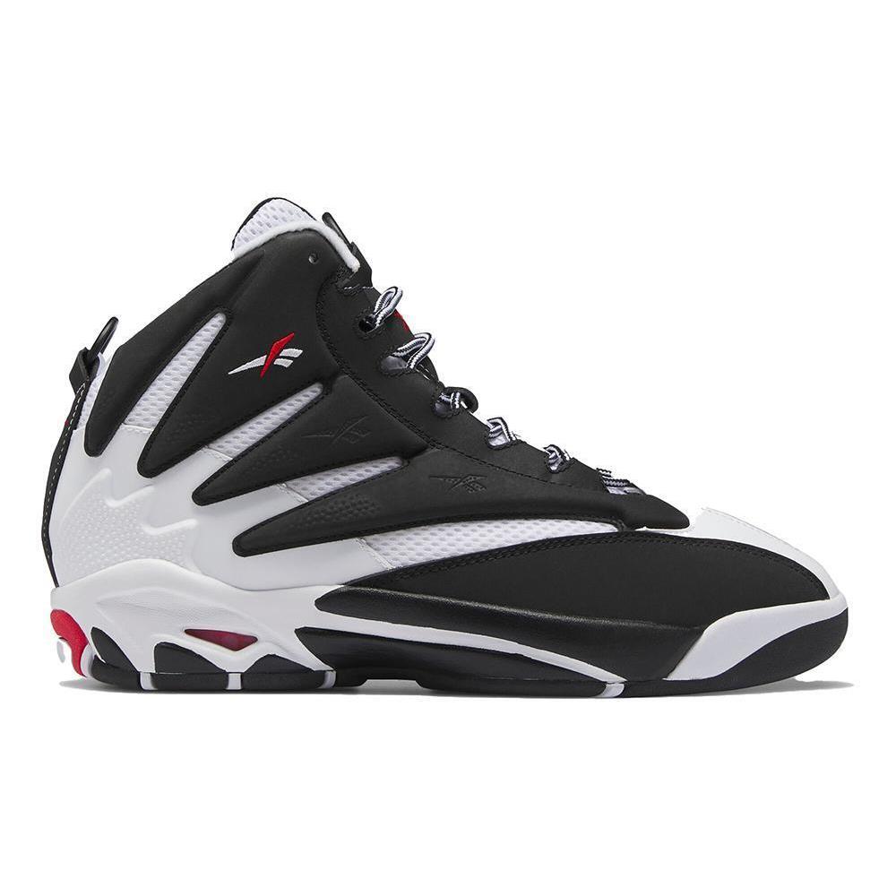 Reebok Men`s The Blast Black/white/vector Red Basketball Shoes - GZ9519 - White