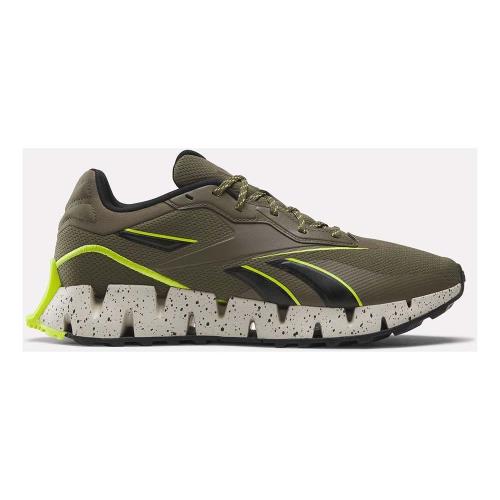 Reebok Men`s Zig Dynamica 4 Adventure Green Running Shoes - IF0983 - Green