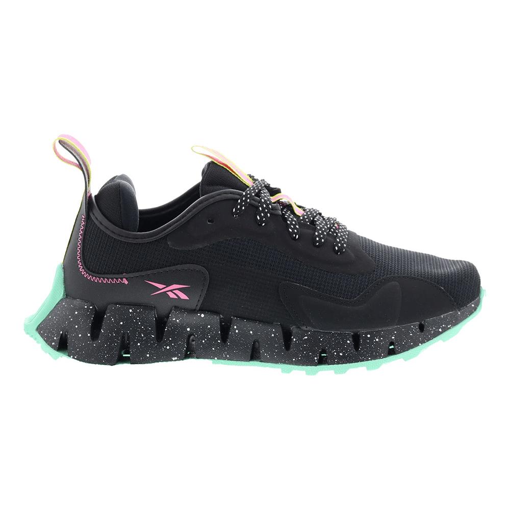 Reebok Women`s Zig Dynamica Adventure Black Running Shoes - HR1885 - Black