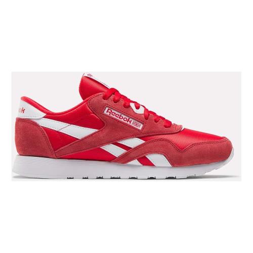 Reebok Men`s Classic Nylon Vecred/ftwwht/vecred Running Shoes - 100073853 - Red