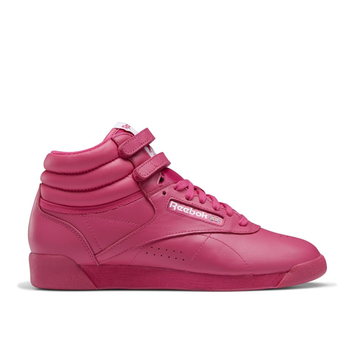 Woman`s Sneakers Reebok Freestyle Hi High - Fuchsia