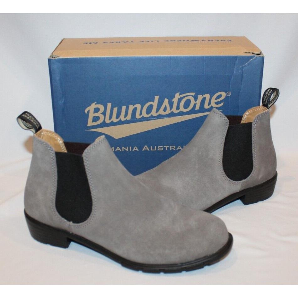 Blundstone Women`s Suede Chelsea Boots Style 2171 Gray US Sz 7