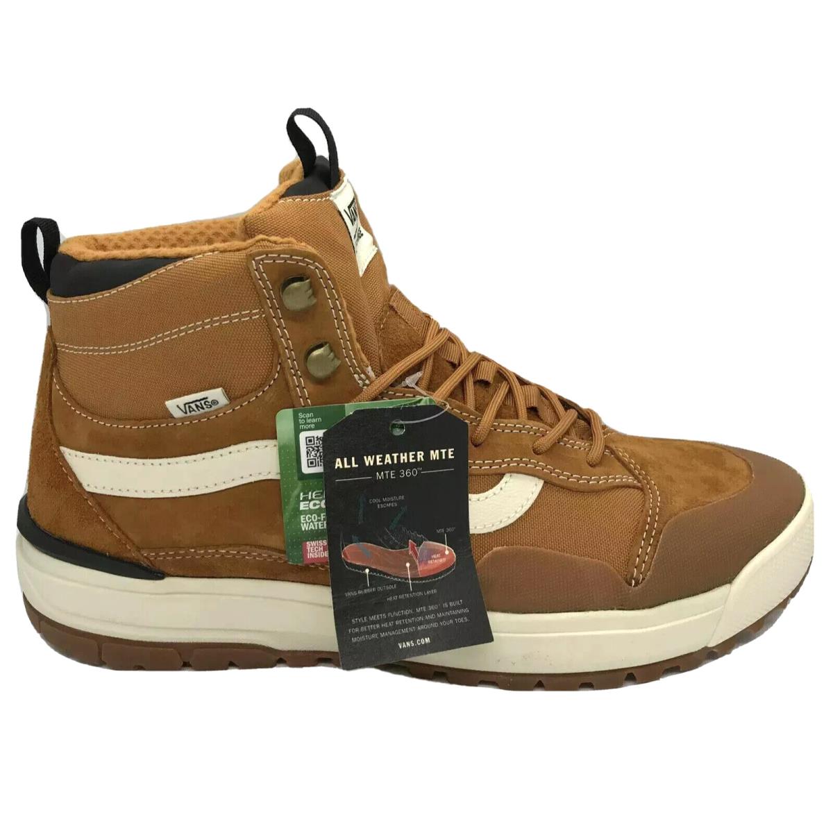 Vans Ultrarange Exo Hi Mte Pumpkin Spice Shoes US Men s 8.5 Women s 10