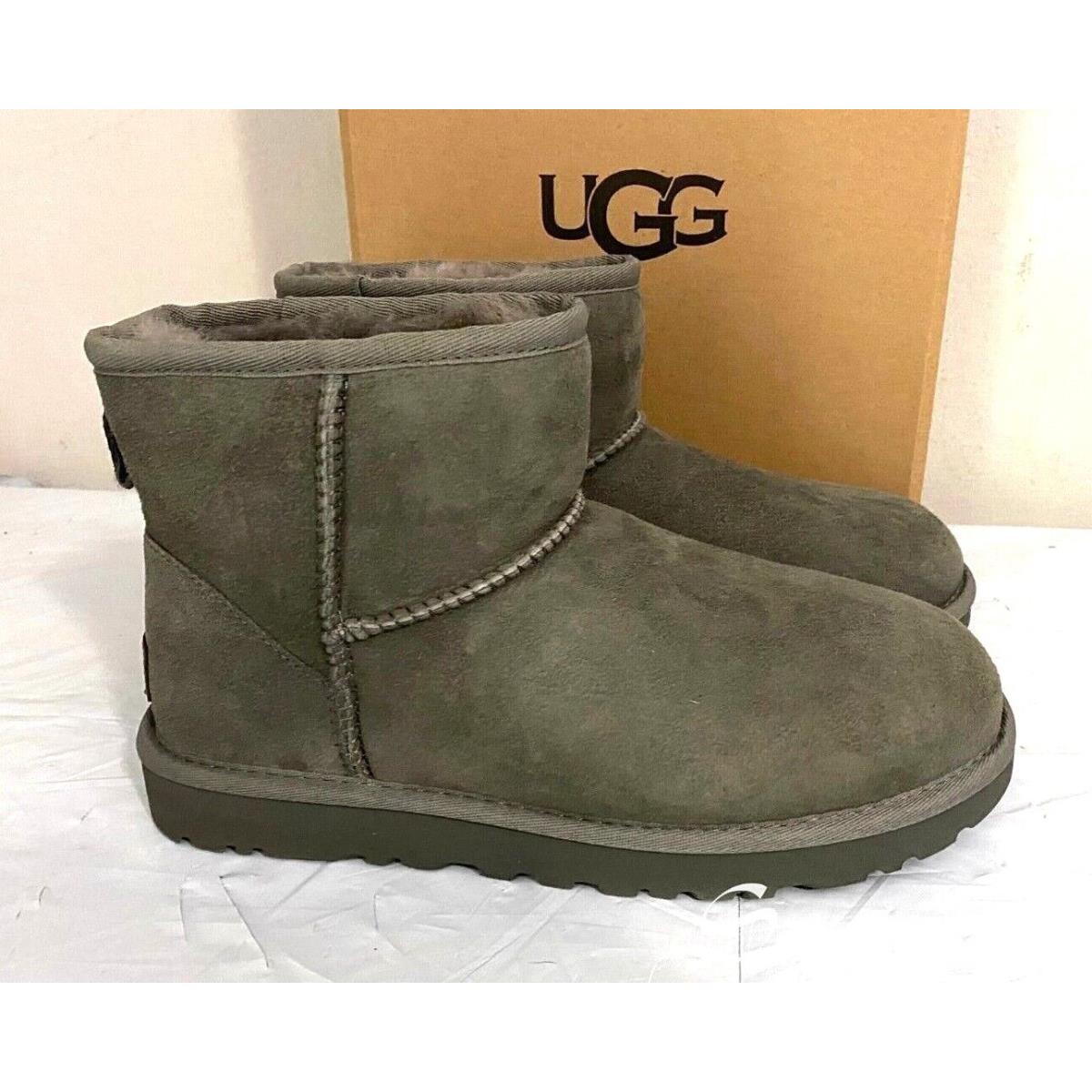 Ugg Women`s Classic Mini II Boots 1016222 - Size 10 - Gray