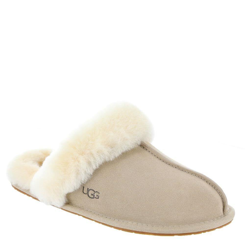 Women`s Shoes Ugg Scuffette II Water Resistant Slide Slippers 1106872 Sand