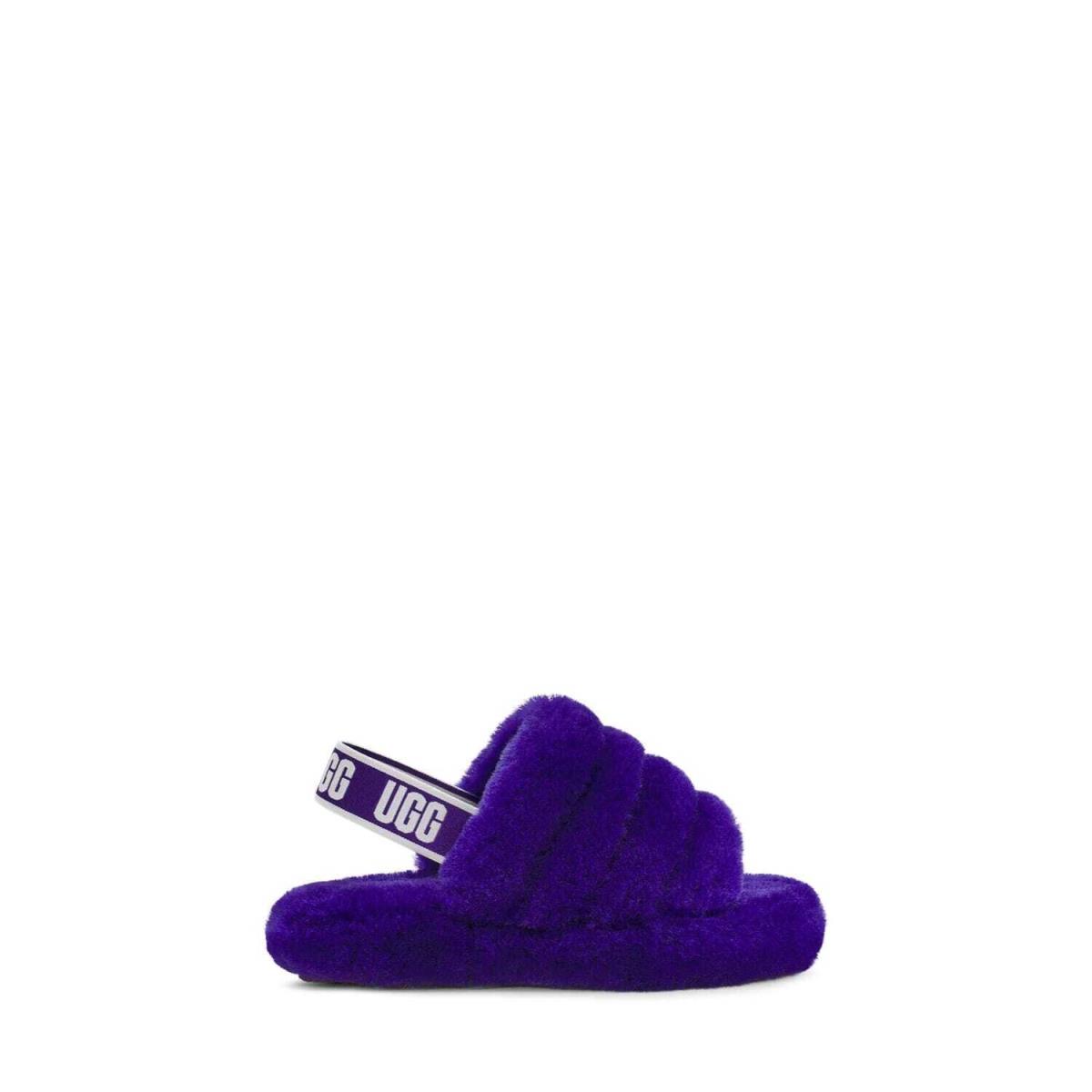 Ugg Fluff Yeah Slide Violet Night 1098494K-VNGH Grade-school - Multicolor