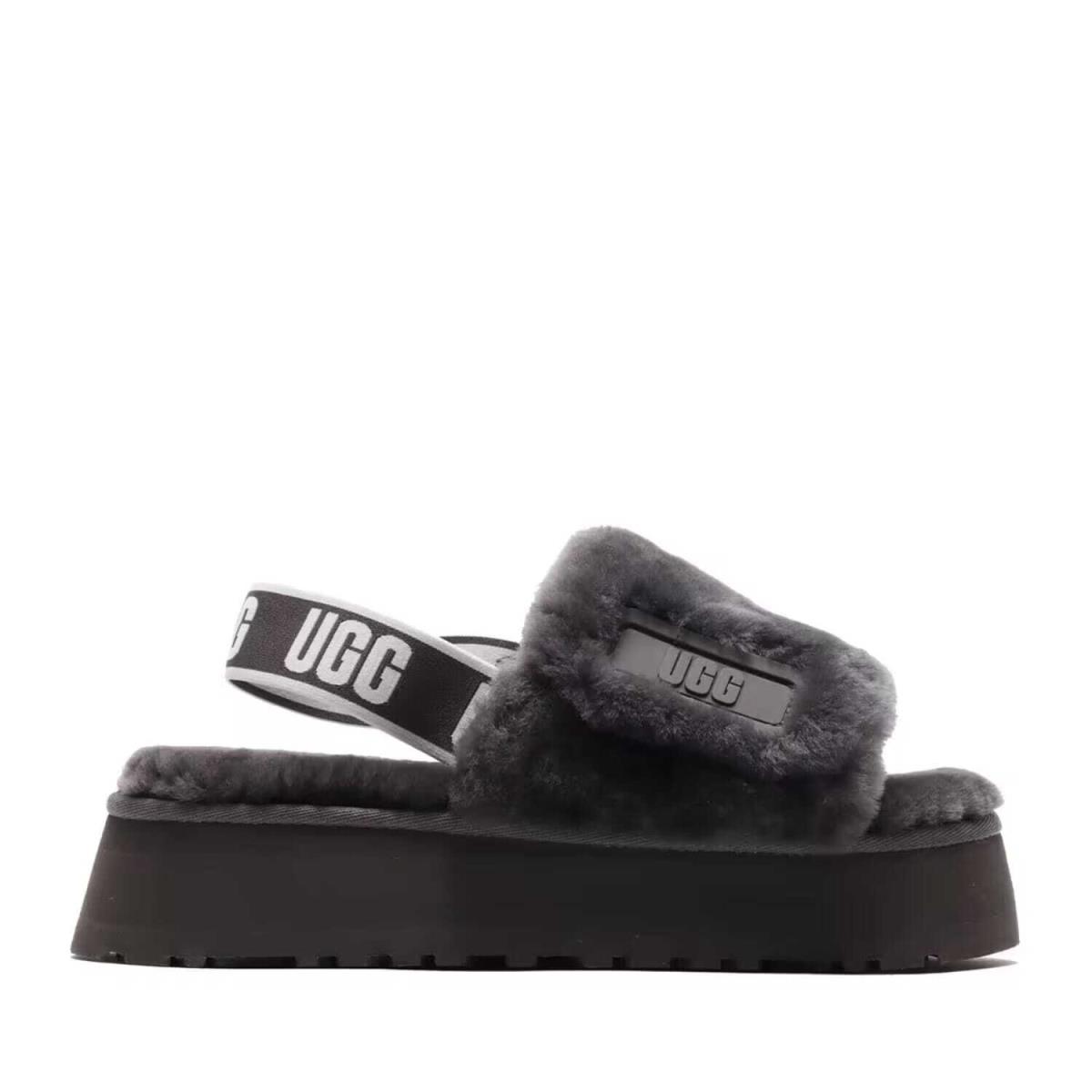 Ugg Disco Slide Dark Grey 1112258-W-DGRY Women`s