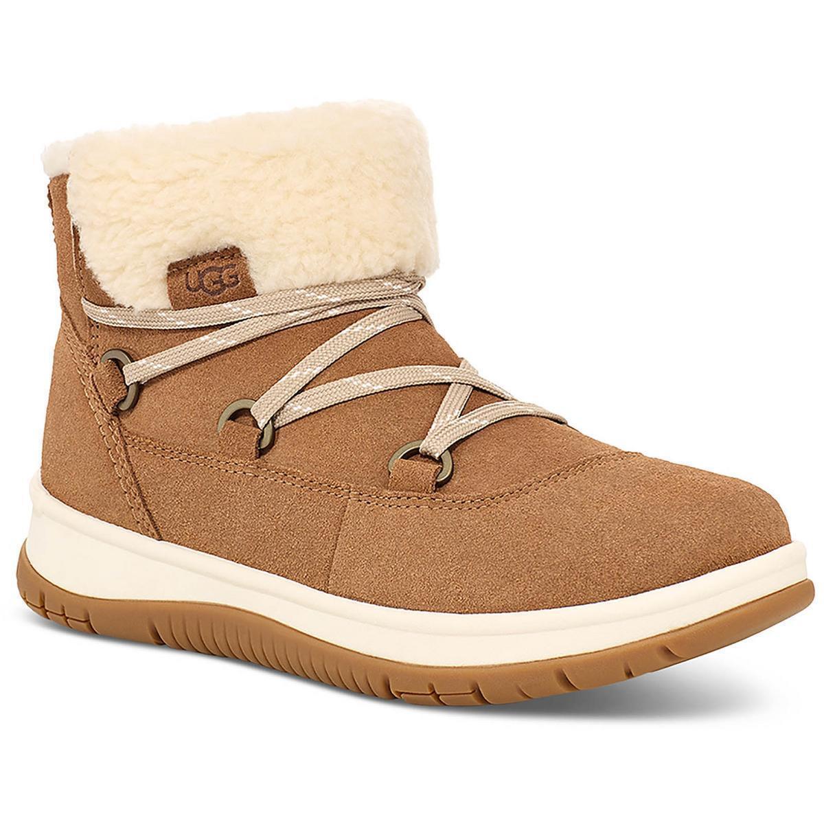 Ugg Womens Lakesider Heritage Leather Winter Snow Boots Shoes Bhfo 7644