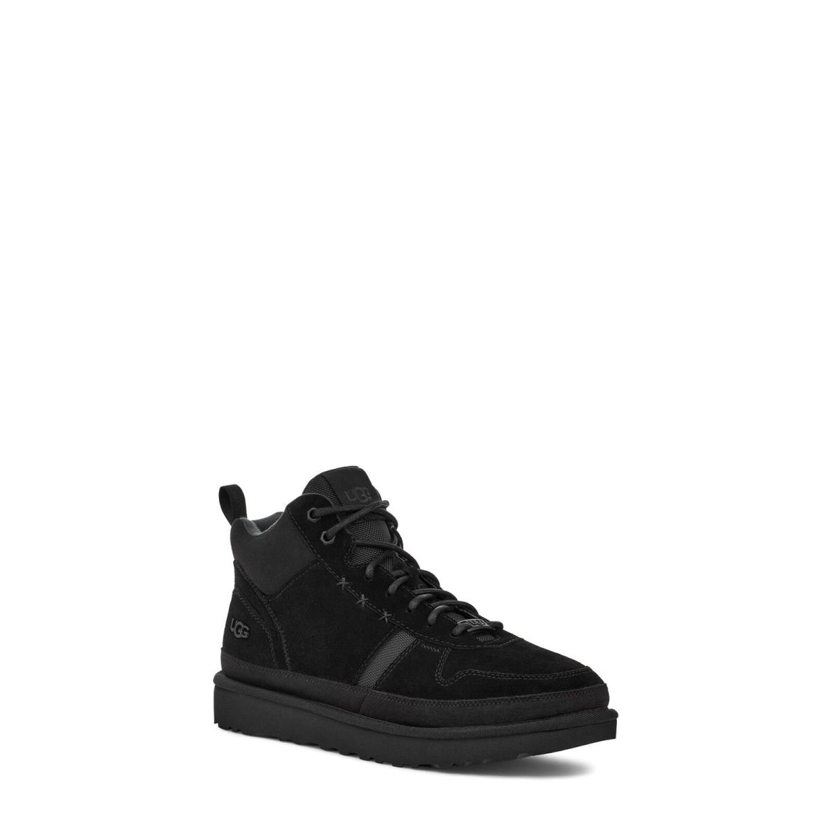 Ugg Men`s Highland Hi Heritage Sneaker Black Suede