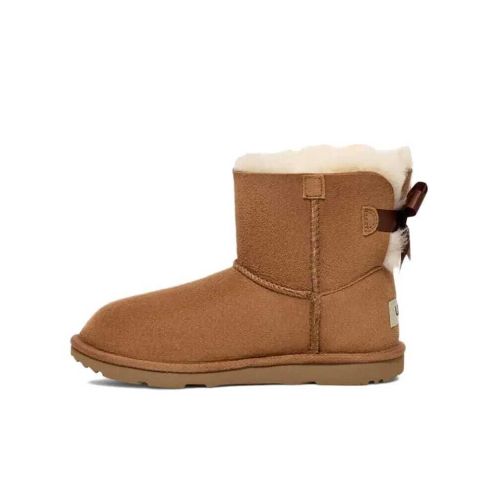 Ugg Mini Bailey Bow II Chestnut 1017397K-CHE Grade-school