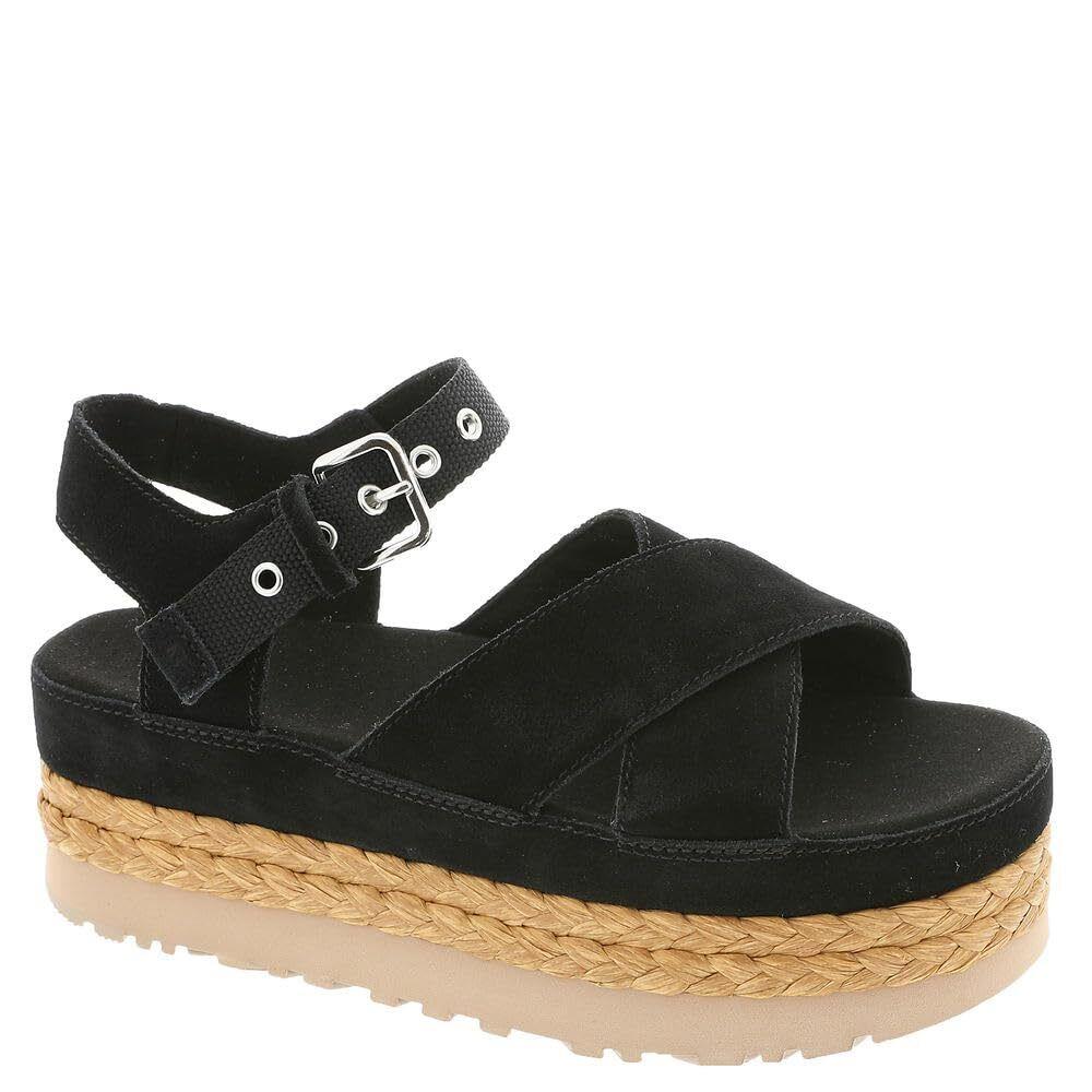 Women`s Shoes Ugg Aubrey Ankle Platform Wedges 1152711 Black