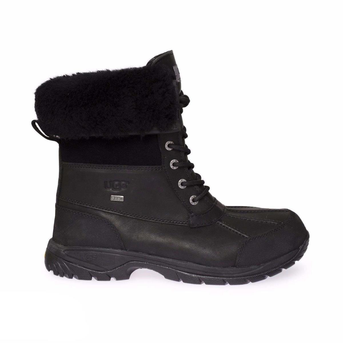 Ugg Butte Black Boots - Men`s