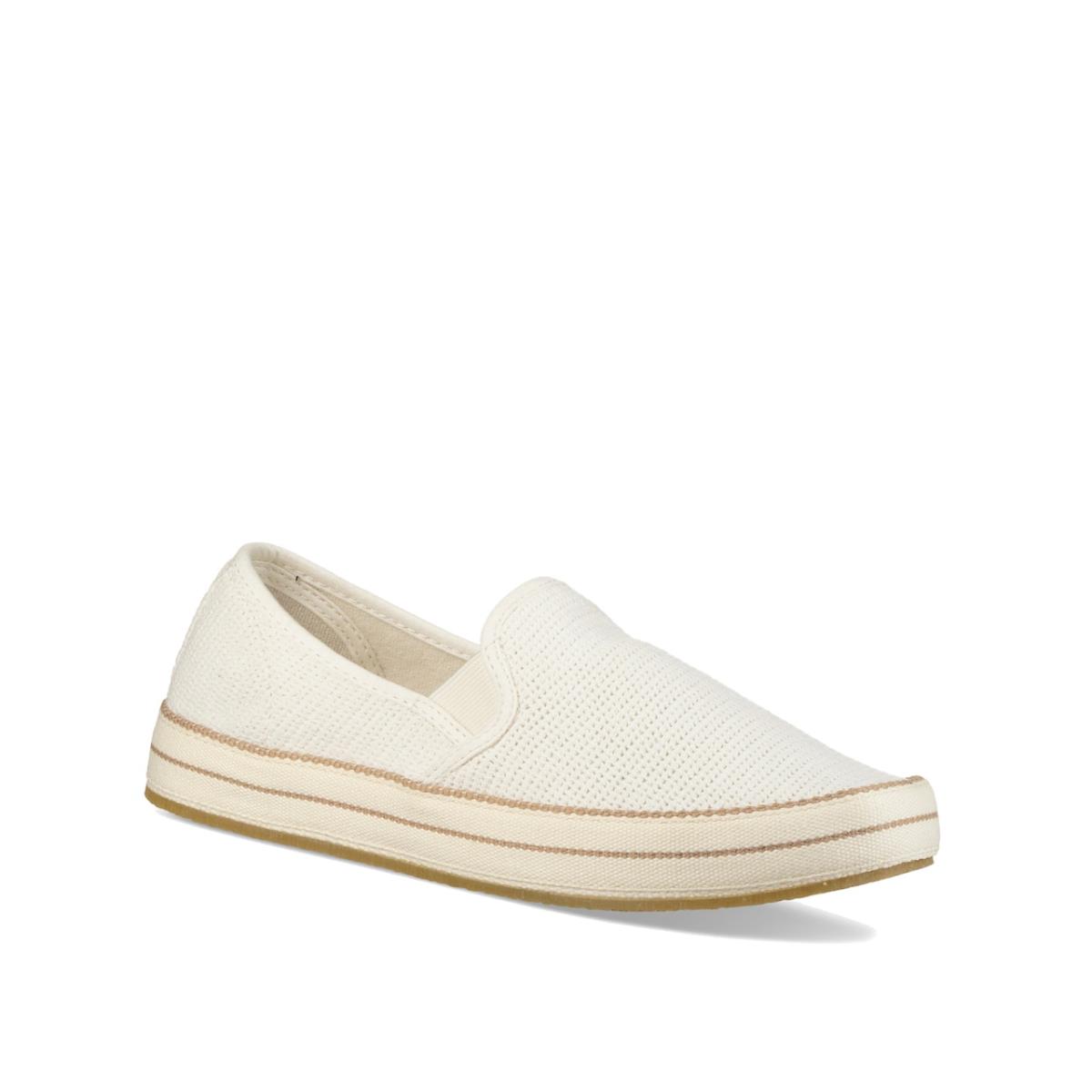 Woman`s Sneakers Ugg Bren Slip White