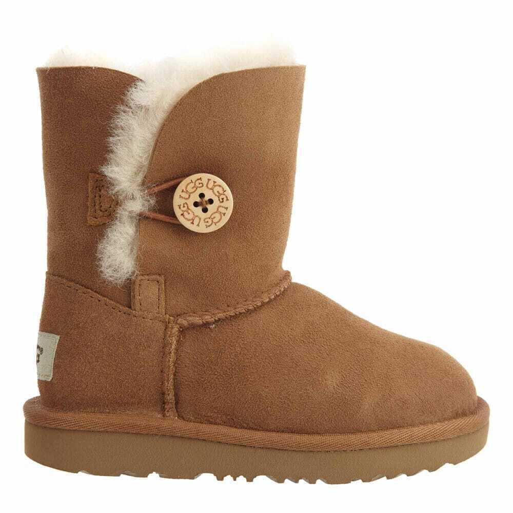 Ugg Bailey Button II Chestnut 1017400T-CHE Toddler - Multicolor