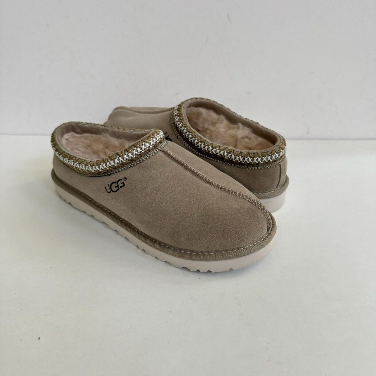 Ugg Men Tasman Taupe Shearling Lined Moccasin Shoes US 8 / EU 41 / UK 7