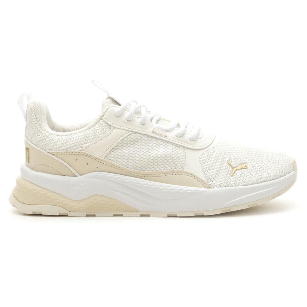 Puma Anzarun 2.0 Lace Up Womens Off White White Sneakers Casual Shoes 39365611 - Off White, White