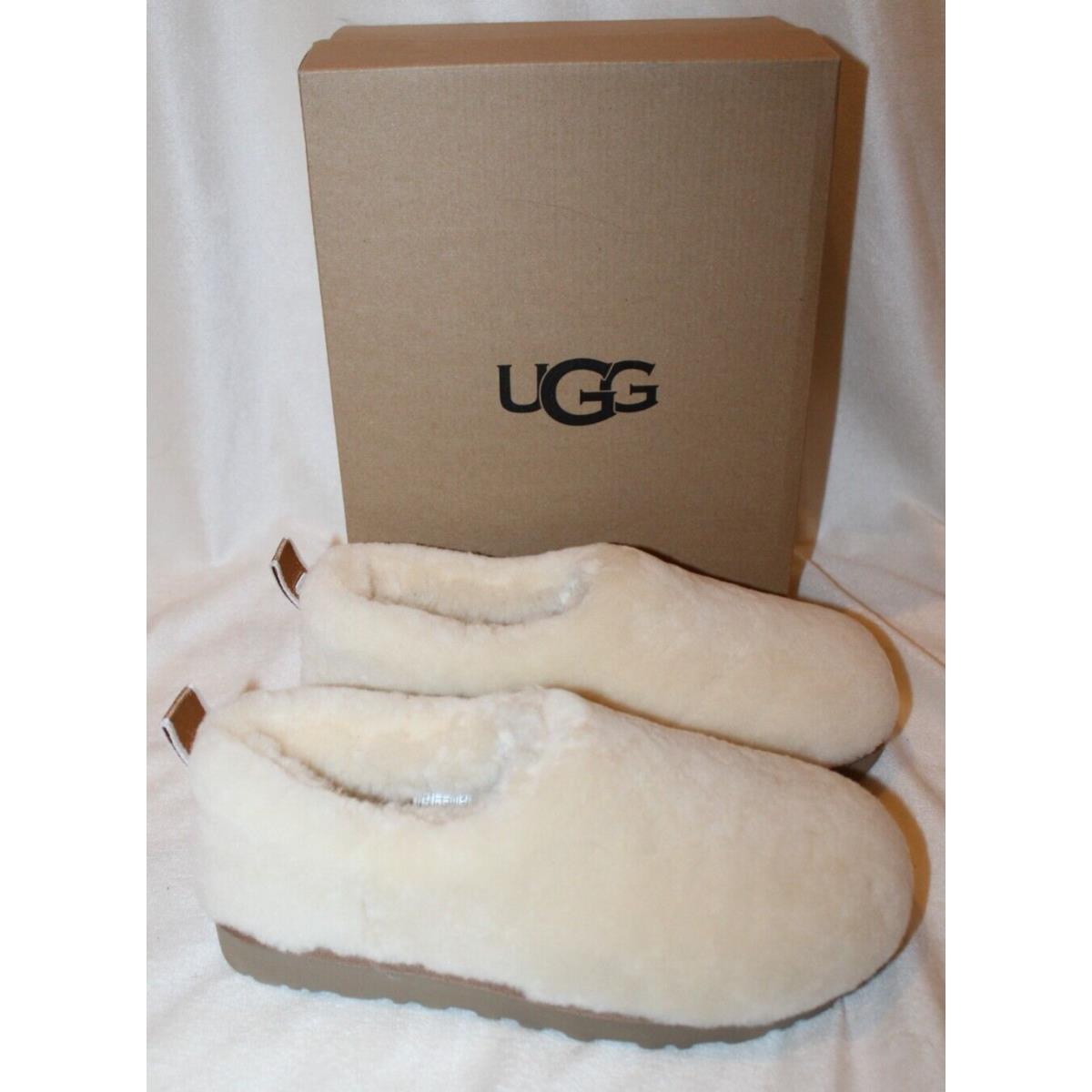 Ugg Women`s Shearling Bootie Slippers Natural 11