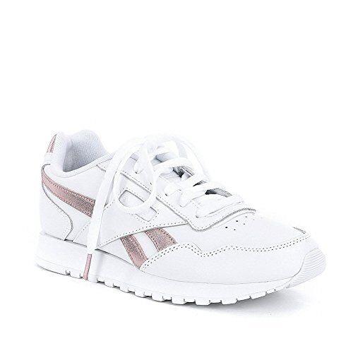 Reebok Women`s Classic Harman Running Shoe White/rose Gold - CN1304 White/rose - White/Rose Gold