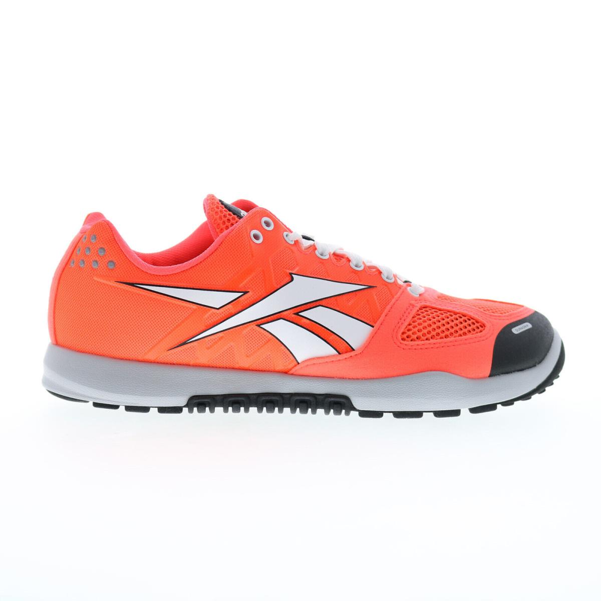 Reebok Nano 2.0 Womens Orange Mesh Lace Up Athletic Cross Training Shoes 9