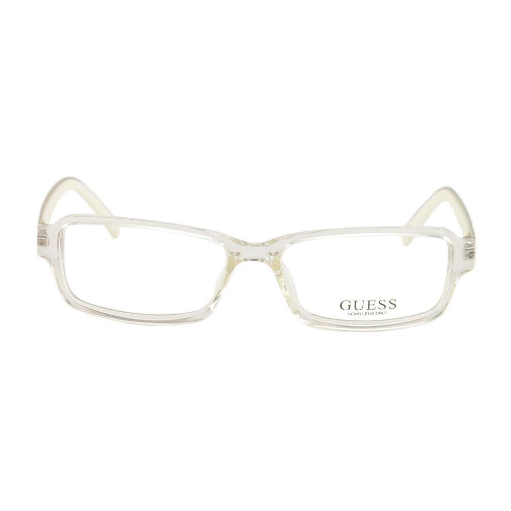 Guess Men or Womens Eyeglasses GU1741 Cry Crystal 53 15 145 Frames Rectangle