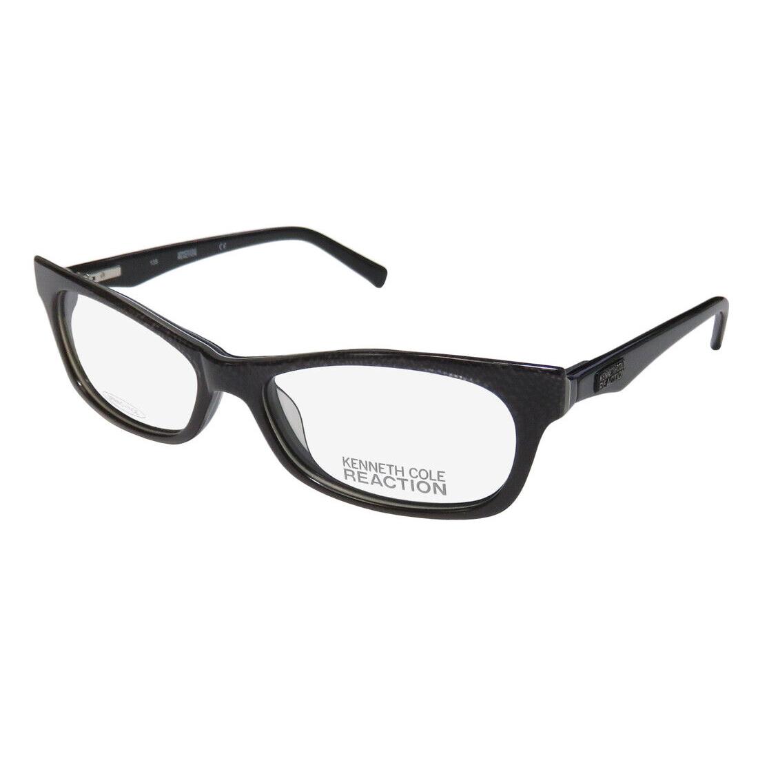 Kenneth Cole 746 Eyeglasses Womens Cat Eye Full-rim Plastic Black 005