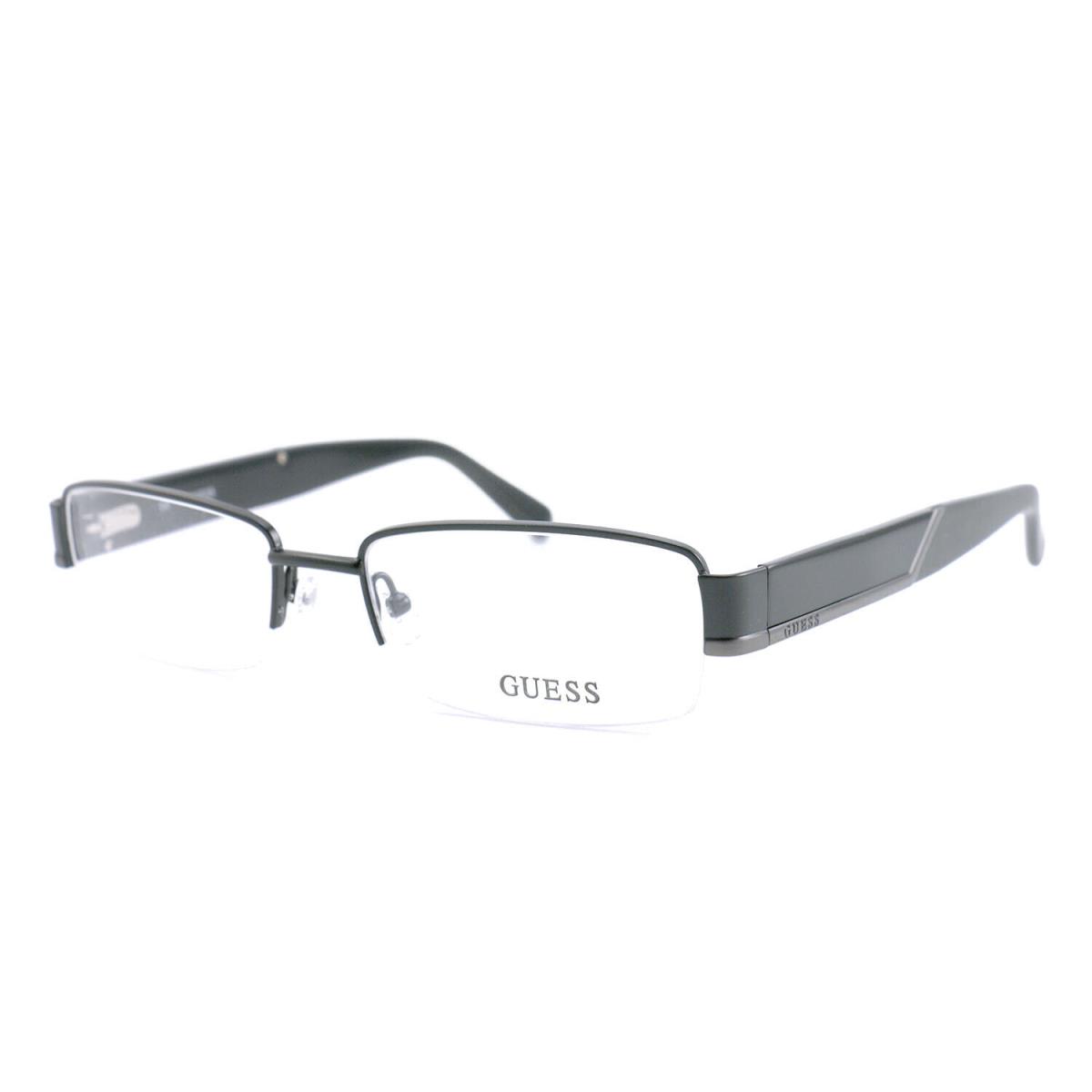 Guess Eyeglasses Womens GU1805 Blk Black 53 18 140 Semi Rimless Rectangle